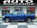 2009 Deep Water Blue Pearl Dodge Ram 1500 Sport Crew Cab 4x4  photo #1