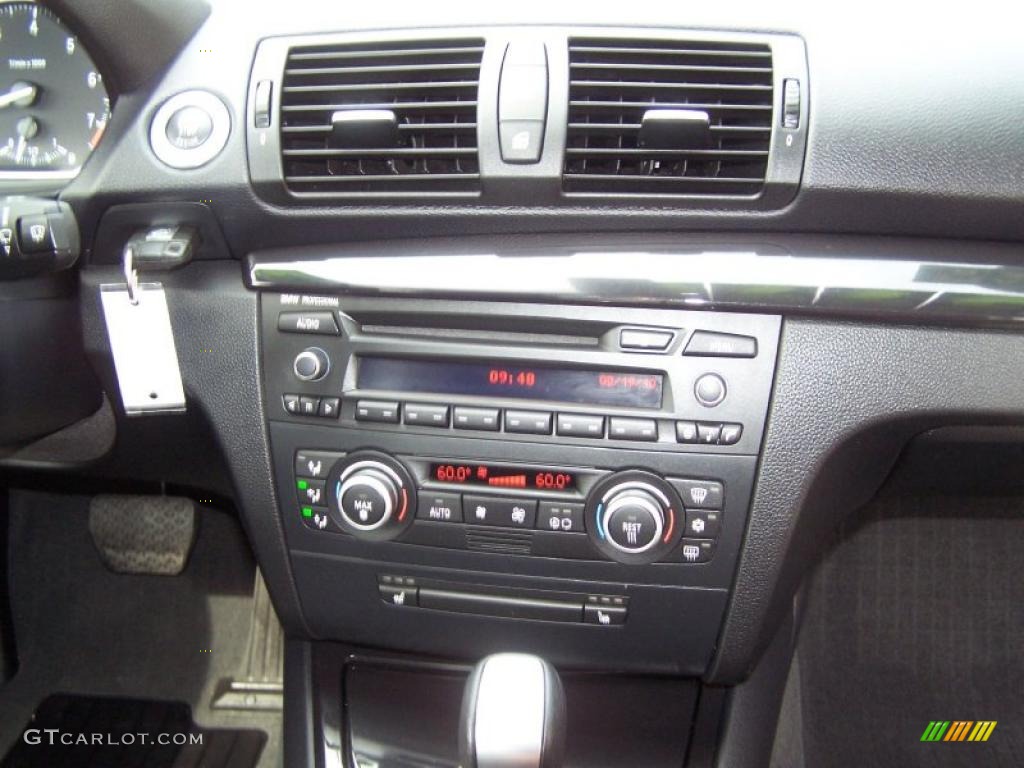 2008 1 Series 128i Coupe - Titanium Silver Metallic / Black photo #8