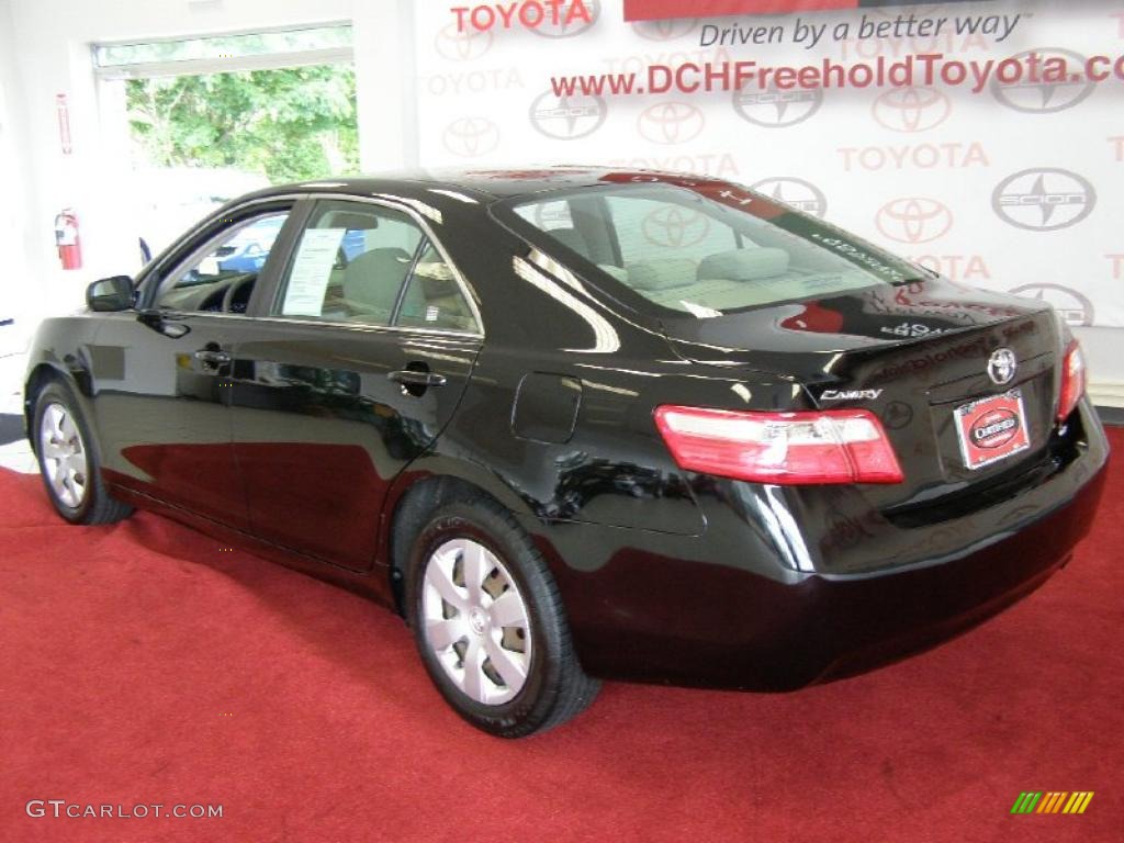 2007 Camry CE - Black / Ash photo #7