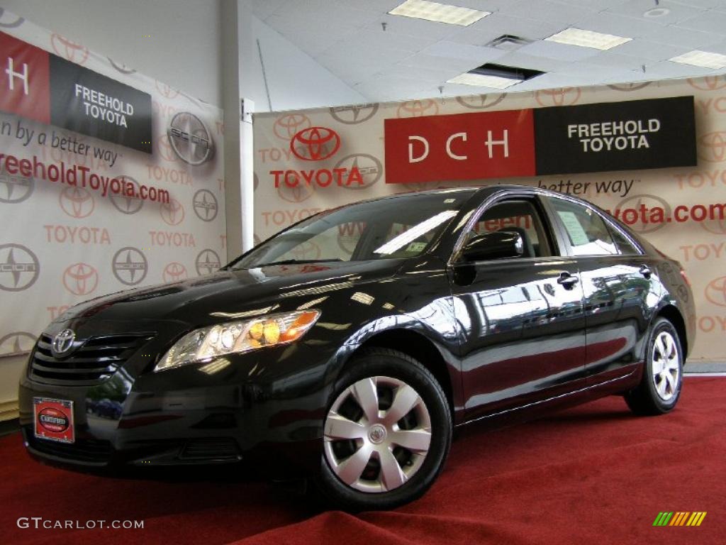 2007 Camry CE - Black / Ash photo #1