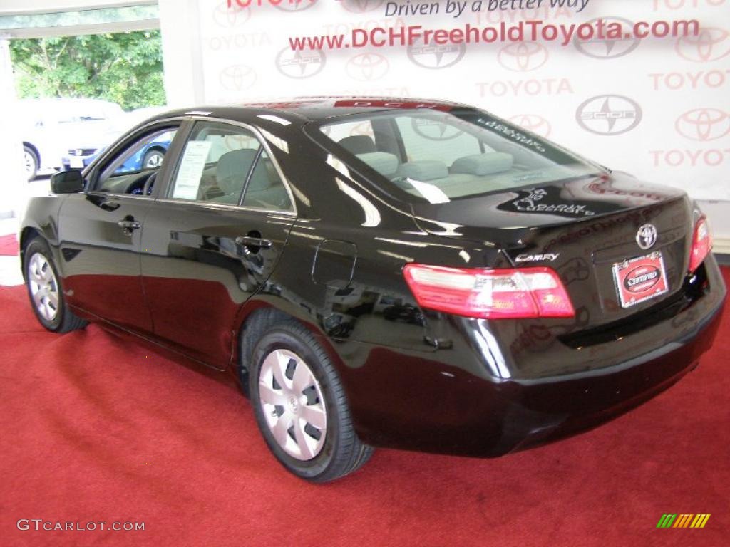 2007 Camry CE - Black / Ash photo #7