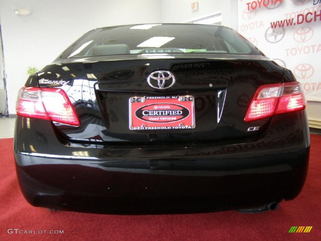 2007 Camry CE - Black / Ash photo #8