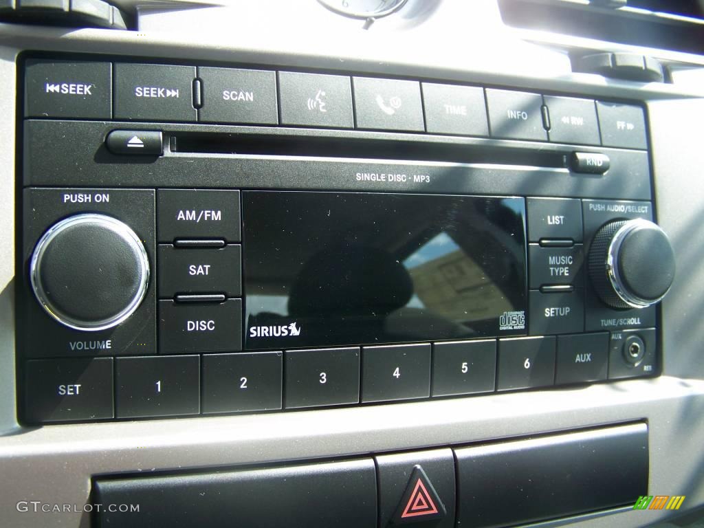 2008 Sebring Touring Sedan - Brilliant Black Crystal Pearl / Dark Slate Gray/Light Slate Gray photo #7