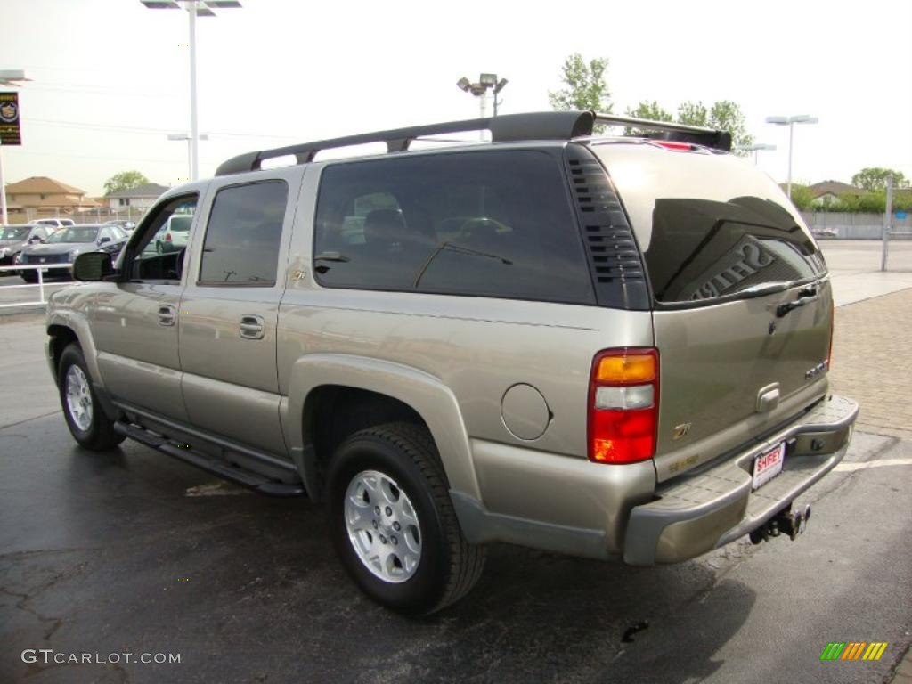 2003 Suburban 1500 Z71 4x4 - Light Pewter Metallic / Gray/Dark Charcoal photo #4