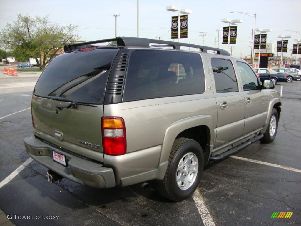 2003 Suburban 1500 Z71 4x4 - Light Pewter Metallic / Gray/Dark Charcoal photo #6
