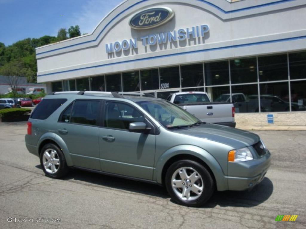 2005 Freestyle Limited AWD - Titanium Green Metallic / Pebble photo #1