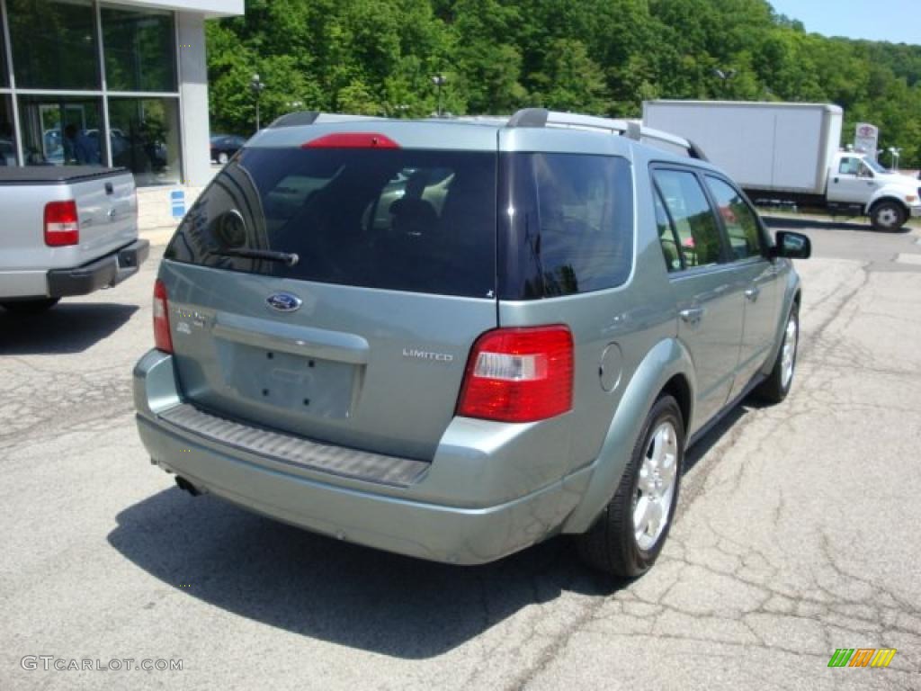 2005 Freestyle Limited AWD - Titanium Green Metallic / Pebble photo #2
