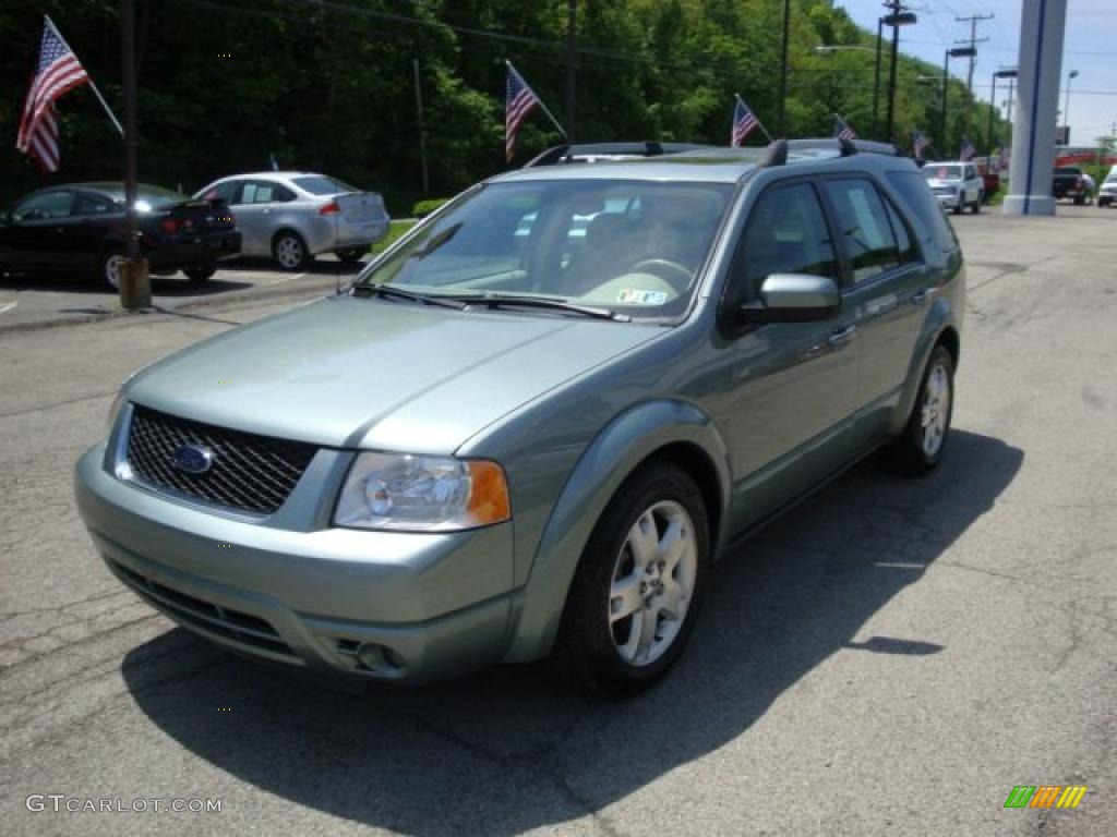 2005 Freestyle Limited AWD - Titanium Green Metallic / Pebble photo #5