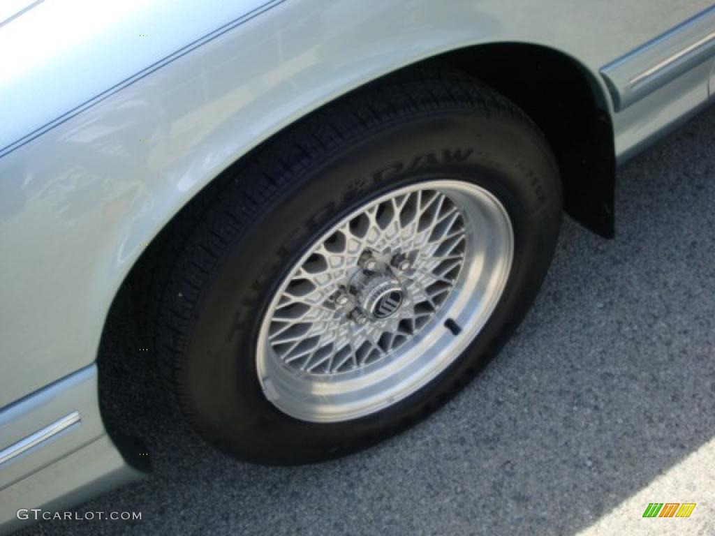 1996 Grand Marquis LS - Light Willow Green Metallic / Green photo #7