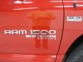 2006 Flame Red Dodge Ram 1500 Big Horn Edition Quad Cab 4x4  photo #12