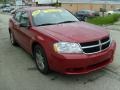 2008 Inferno Red Crystal Pearl Dodge Avenger SXT  photo #6