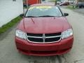 2008 Inferno Red Crystal Pearl Dodge Avenger SXT  photo #7