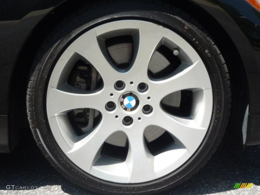 2007 3 Series 335i Sedan - Jet Black / Cream Beige photo #31