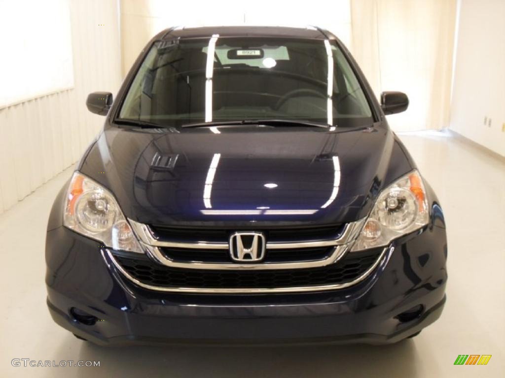 2010 CR-V EX AWD - Royal Blue Pearl / Black photo #6