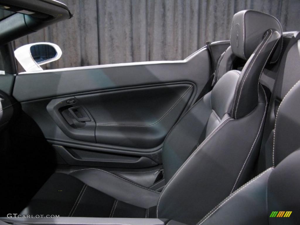 2007 Gallardo Spyder E-Gear - Balloon White / Black photo #11