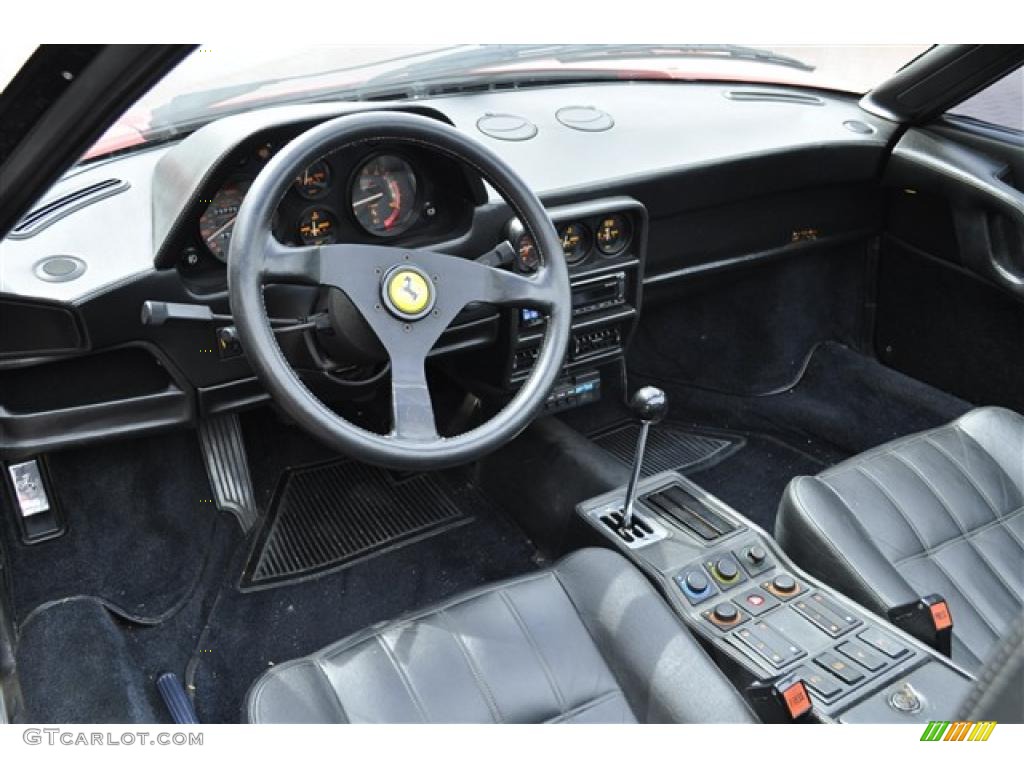 Black Interior 1986 Ferrari 328 GTS Photo #30286449