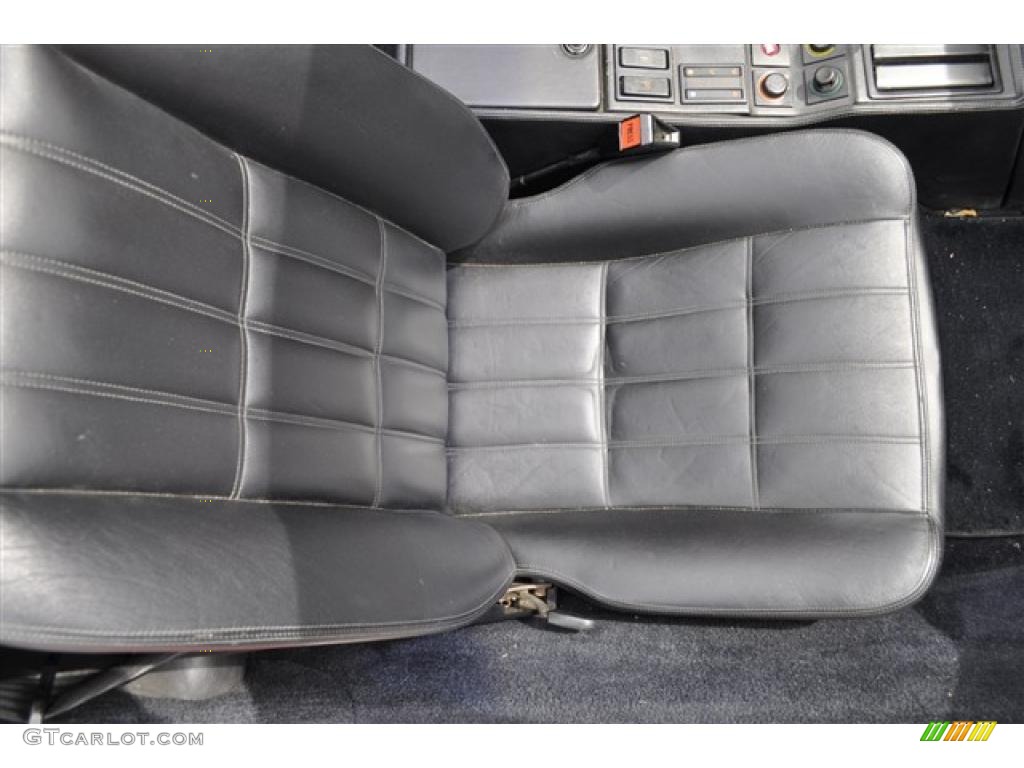 Black Interior 1986 Ferrari 328 GTS Photo #30286617