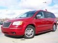 2008 Inferno Red Crystal Pearlcoat Chrysler Town & Country Limited  photo #1