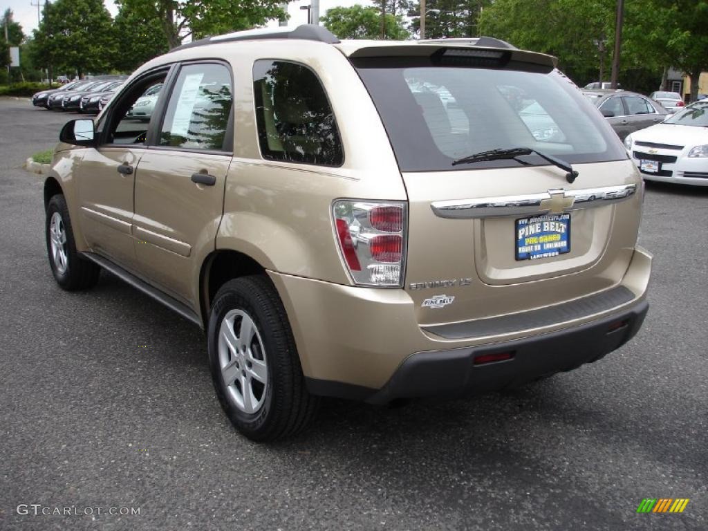 2005 Equinox LS - Sandstone Metallic / Light Cashmere photo #6