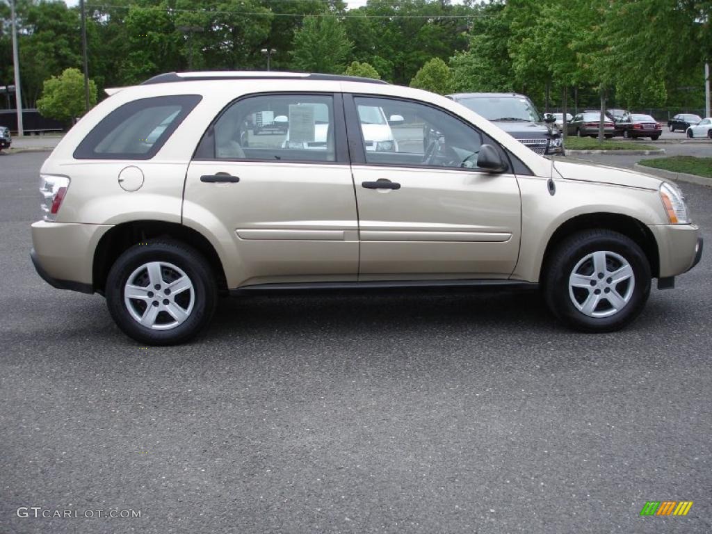 2005 Equinox LS - Sandstone Metallic / Light Cashmere photo #7