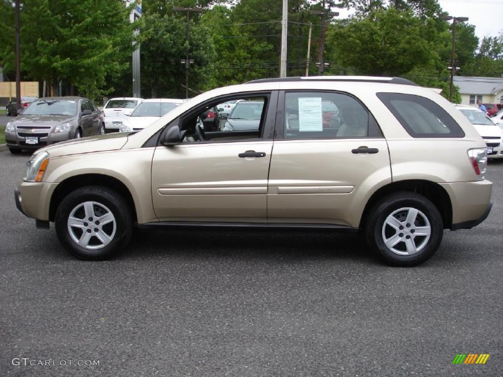 2005 Equinox LS - Sandstone Metallic / Light Cashmere photo #9