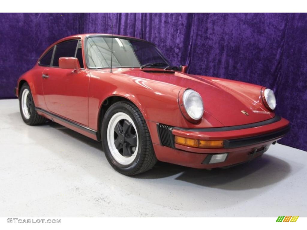 1987 911 Carrera Coupe - Guards Red / Black photo #1