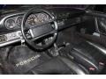 1987 Porsche 911 Black Interior Prime Interior Photo