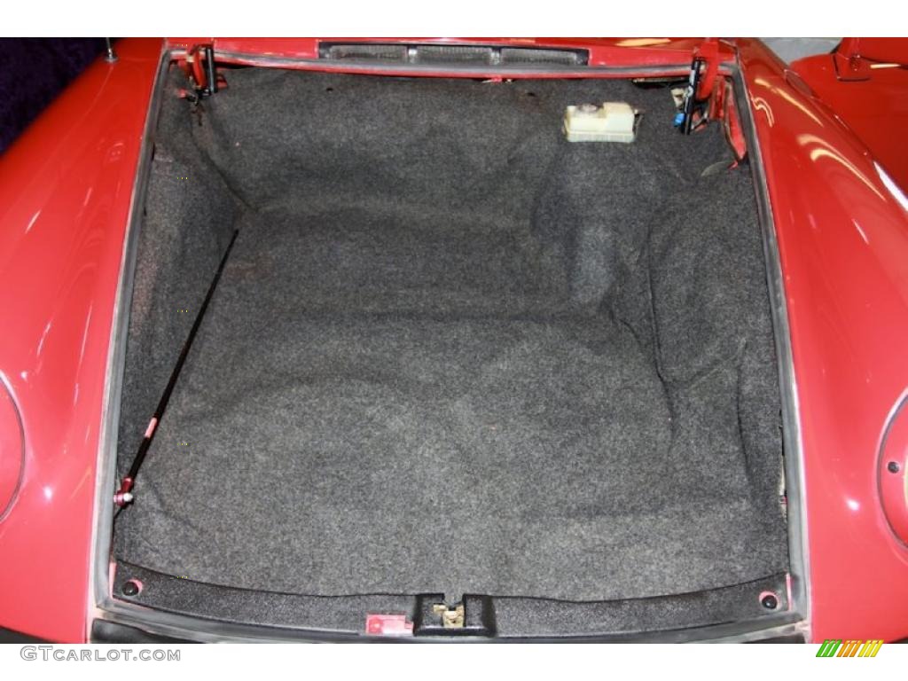 1987 Porsche 911 Carrera Coupe Trunk Photos