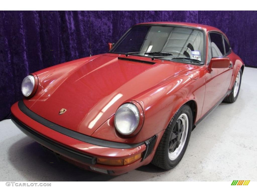1987 911 Carrera Coupe - Guards Red / Black photo #21