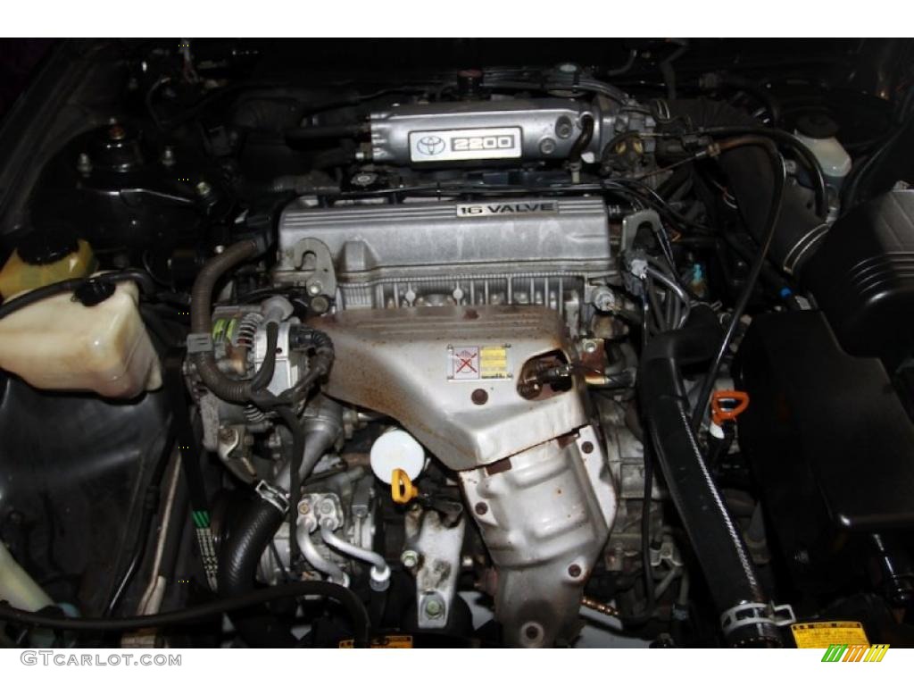 1994 Camry LE Sedan - Black / Beige photo #26