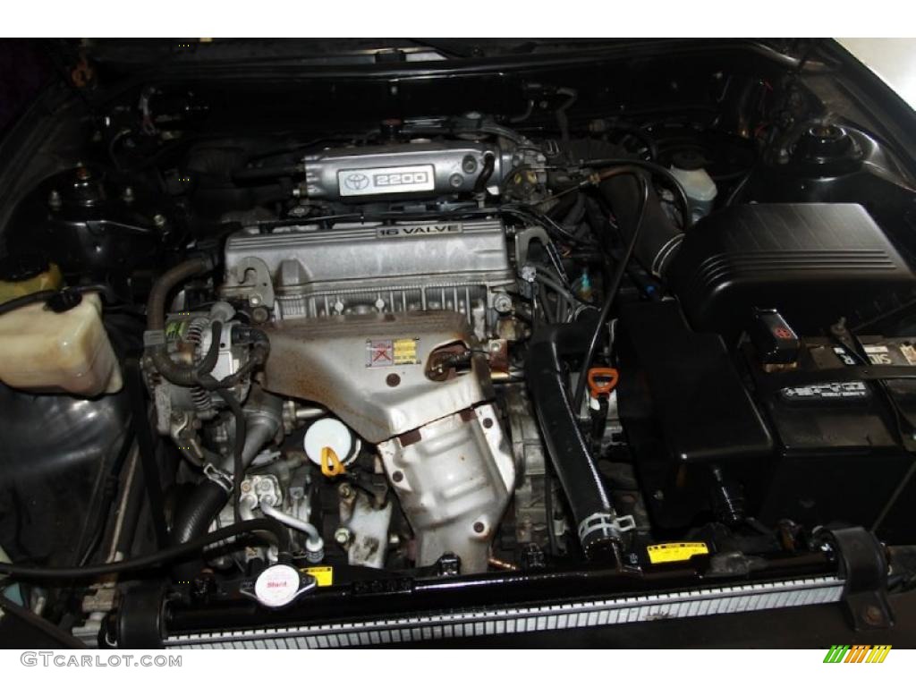 1994 Camry LE Sedan - Black / Beige photo #27