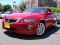 2008 Basque Red Pearl Honda Accord EX-L V6 Coupe  photo #1