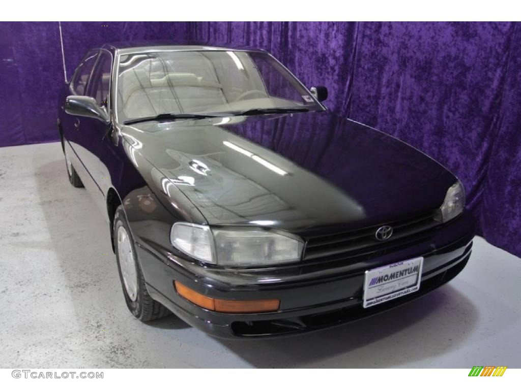 1994 Camry LE Sedan - Black / Beige photo #37