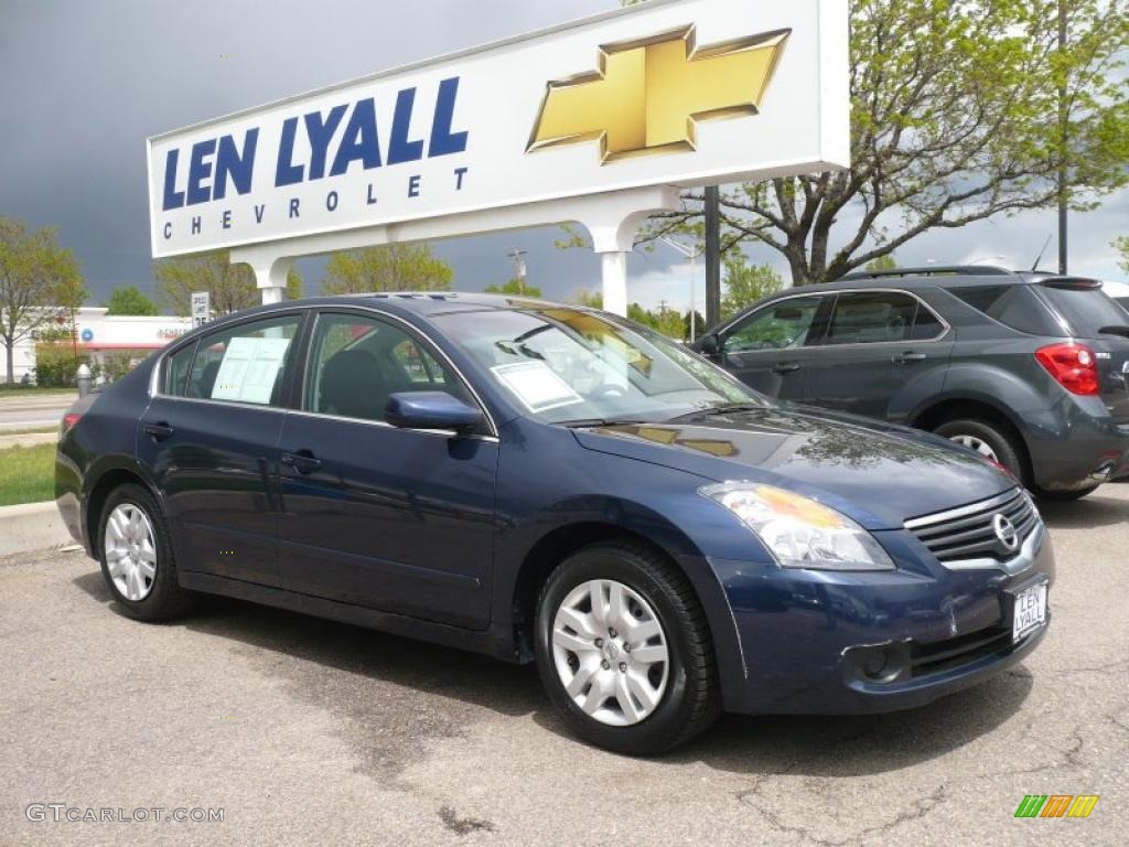 2009 Altima 2.5 S - Navy Blue Metallic / Charcoal photo #1