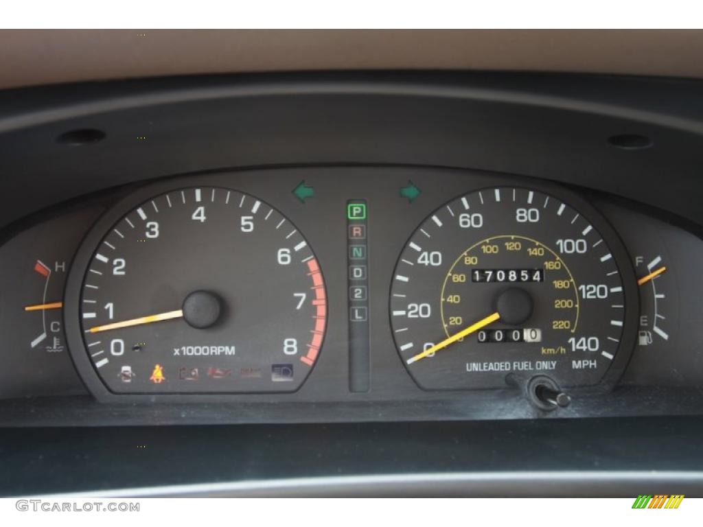 1994 Camry LE Sedan - Black / Beige photo #39