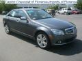 2008 Steel Grey Metallic Mercedes-Benz C 300 Luxury  photo #1