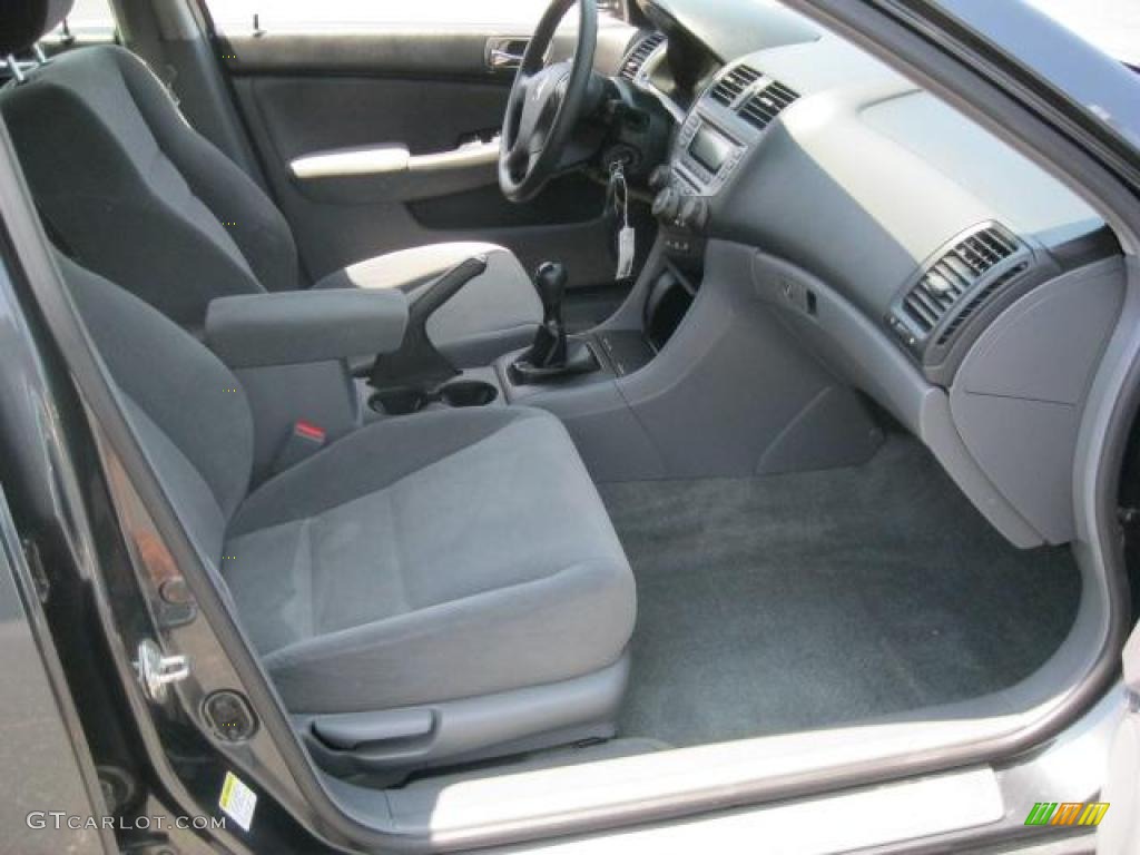 2007 Accord LX Sedan - Graphite Pearl / Gray photo #14