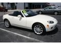 2007 Marble White Mazda MX-5 Miata Touring Roadster  photo #43