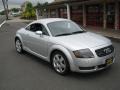 2001 Lake Silver Metallic Audi TT 1.8T quattro Coupe  photo #2