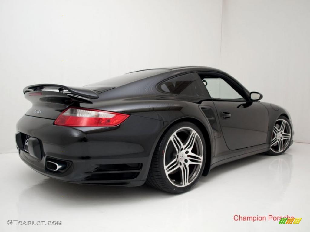 2007 911 Turbo Coupe - Black / Black Full Leather photo #7