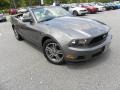 2010 Sterling Grey Metallic Ford Mustang V6 Premium Convertible  photo #1