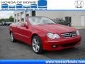 2008 Mars Red Mercedes-Benz CLK 350 Cabriolet  photo #1