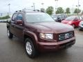 2008 Dark Cherry Pearl Honda Ridgeline RTL  photo #5