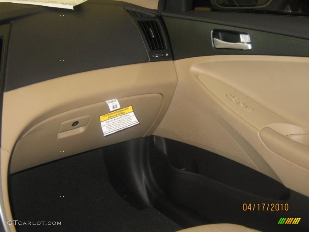 2011 Sonata GLS - Indigo Blue Pearl / Camel photo #10