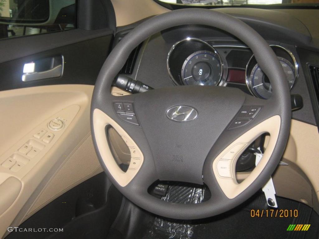 2011 Sonata GLS - Venetian Red / Camel photo #12