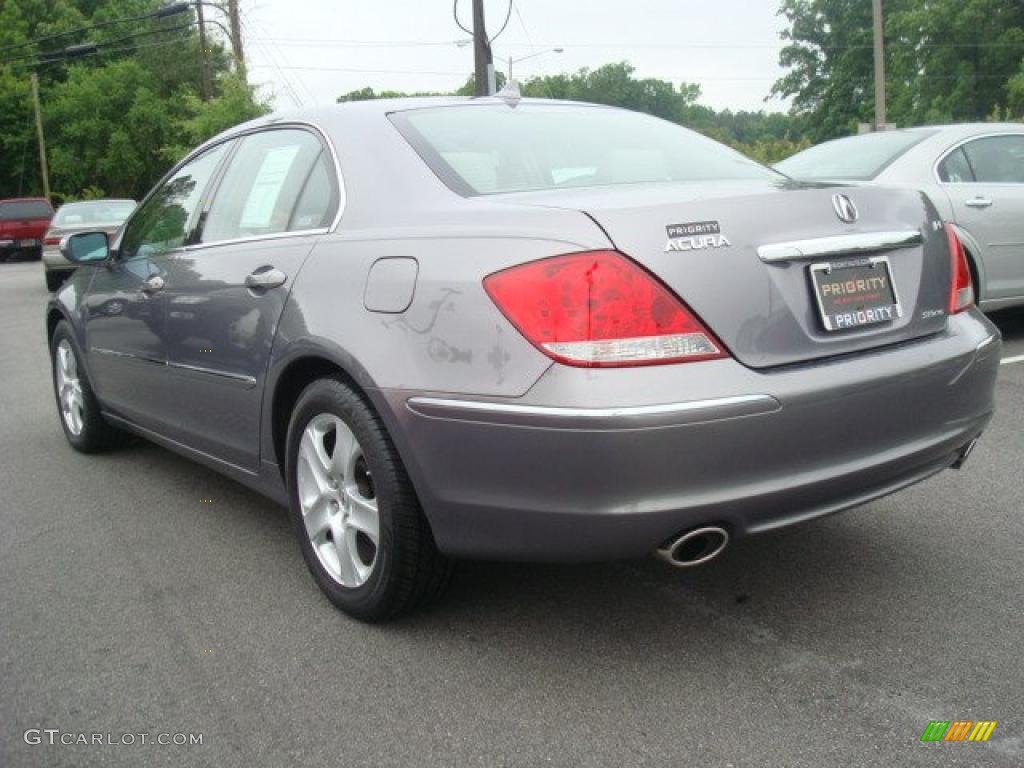 2006 RL 3.5 AWD Sedan - Lakeshore Silver Metallic / Parchment photo #4