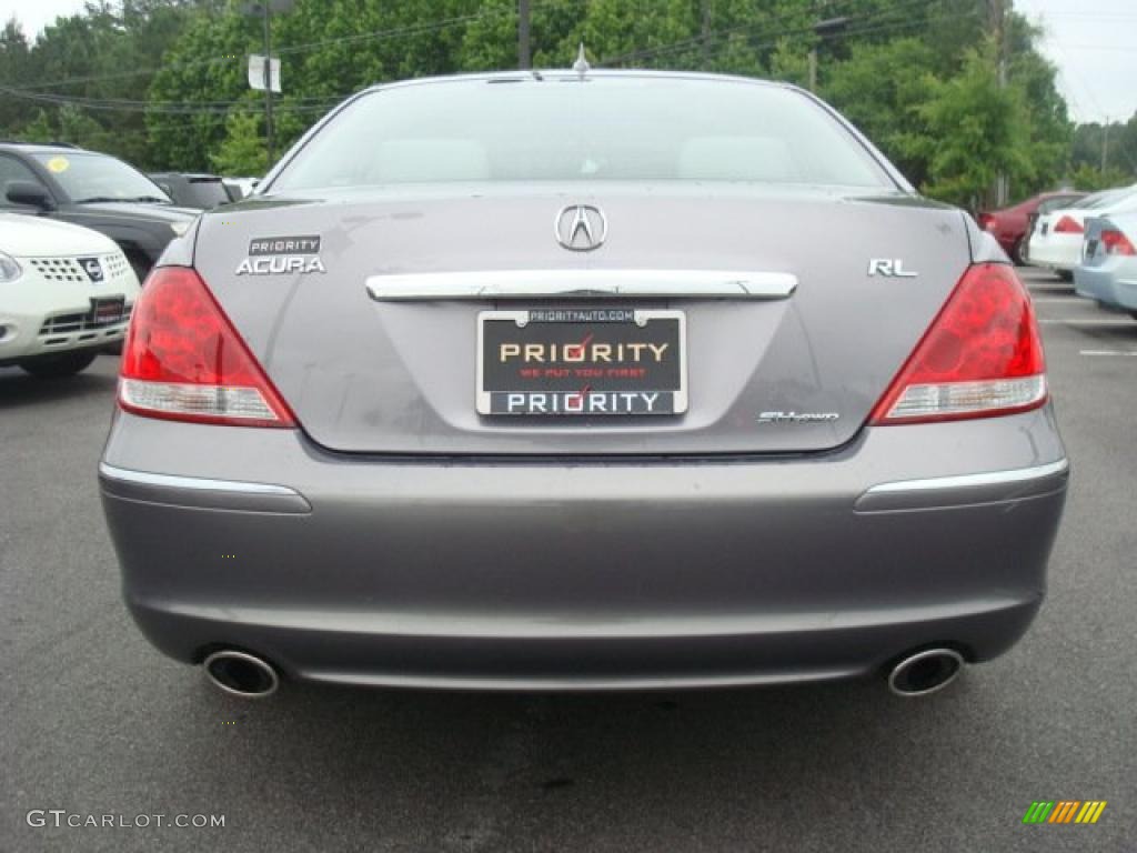 2006 RL 3.5 AWD Sedan - Lakeshore Silver Metallic / Parchment photo #5