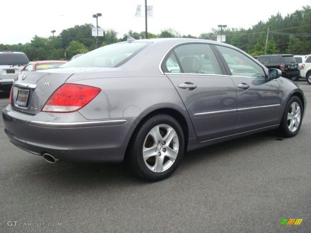 2006 RL 3.5 AWD Sedan - Lakeshore Silver Metallic / Parchment photo #6