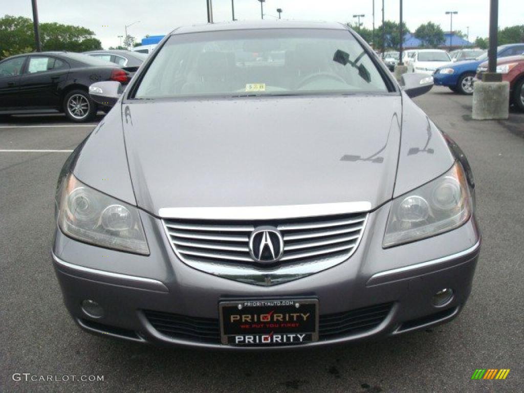 2006 RL 3.5 AWD Sedan - Lakeshore Silver Metallic / Parchment photo #9