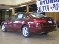 2010 Dark Cherry Red Hyundai Sonata SE V6  photo #6